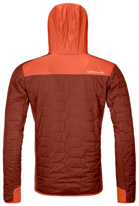 Ortovox Swisswool Piz Badus Funktionsjacke clay orange (Herren)