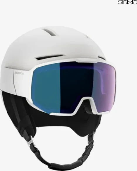 Salomon Osmo Pro Sigma Photo Helm weiß