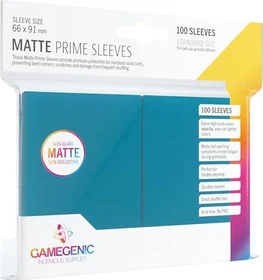 Gamegenic Matte Prime Sleeves blau, 100 Stück