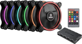 Enermax T.B.RGB, LED-Steuerung, Fernbedienung, 120mm, 6er-Pack