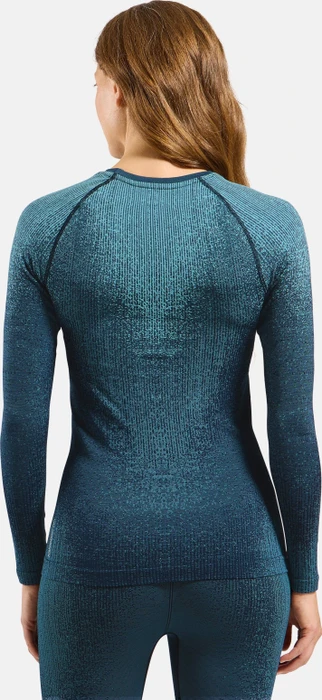 Odlo Blackcomb Baselayer Funktionsshirt langarm provincial blue (Damen)