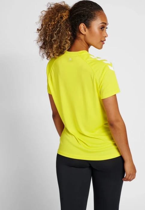 hummel Core XK Funktionsshirt kurzarm blazing yellow (Damen)