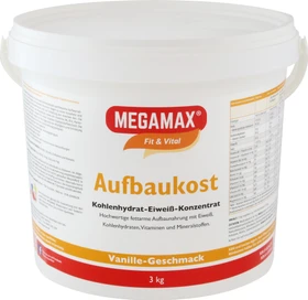 Megamax Aufbaukost Vanille 3kg