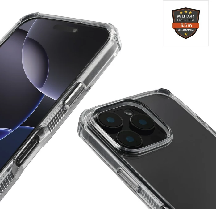 Hama Handyhülle Extreme Protect für Apple iPhone 16 Pro Max transparent