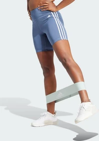 adidas Training Essentials 3-Streifen High-Waisted Hose kurz preloved ink (Damen)