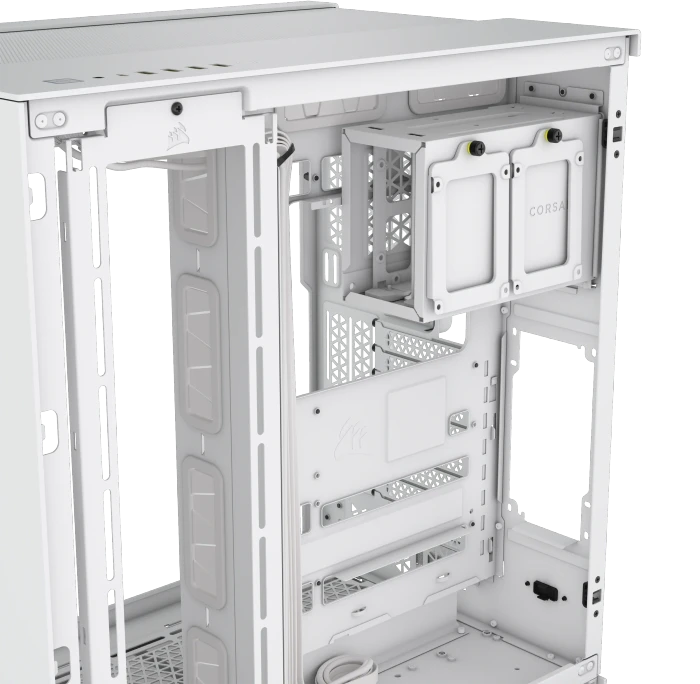 Corsair 6500D Airflow, weiß, Glasfenster