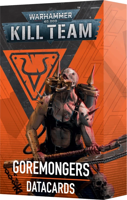 Games Workshop Warhammer 40.000 Kill Team - Datenkarten: Goremongers (EN)