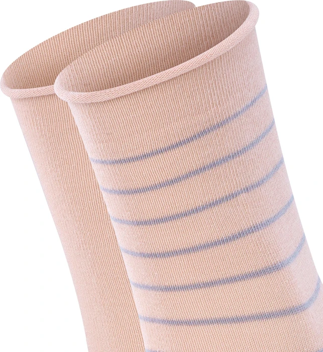 Falke Happy Stripe Socken blossom, 2 Paare (Damen)