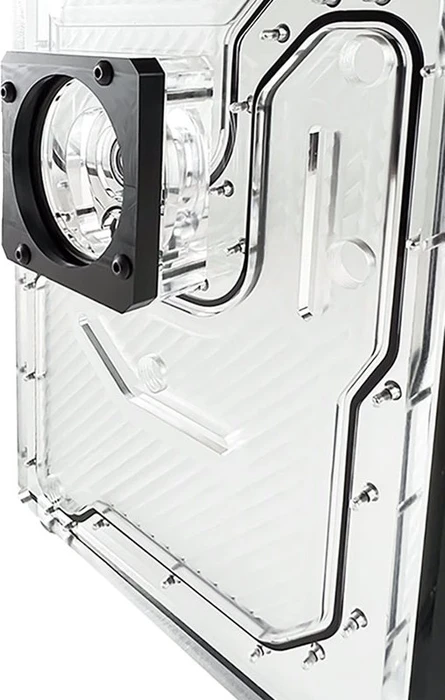 Stealkey Customs Lian Li O11D XL Front Plate SK2 Distro-Plate, Verteilerplatte inkl. D5 Adapter