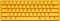 Ducky One 3 Yellow Mini PBT, LEDs RGB, MX SPEED RGB Silver, USB, UK Vorschaubild