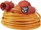 as-Schwabe Polyurethan CEE Verlängerungskabel 400V 16A IP44 H07BQ-F 3G1.5, orange, 25m Vorschaubild