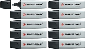 STABILO Boss Original Pastel seidengrau, 10er-Pack