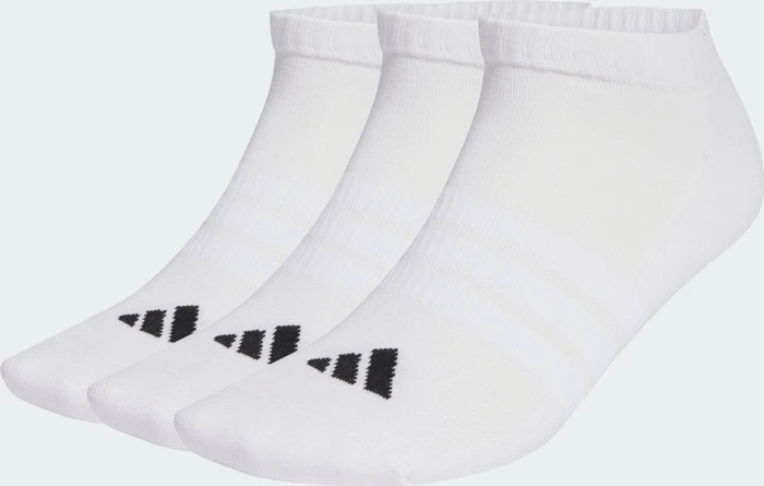 adidas Cushioned Low Cut Socken weiß/schwarz, 3 Paare