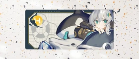 Hyte CNVS Analog Series "Offshore" Gaming Mauspad, 900x400mm, Motiv bunt