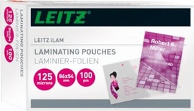 Leitz Laminierfolien Kreditkarte, 54x86mm, 2x 125µm, glänzend, 100 Stück