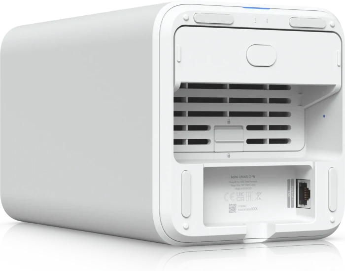 Ubiquiti UNAS 2 weiß, 4GB RAM, 1x RJ-45 2.5GBase-T, 1x USB-C 3.0