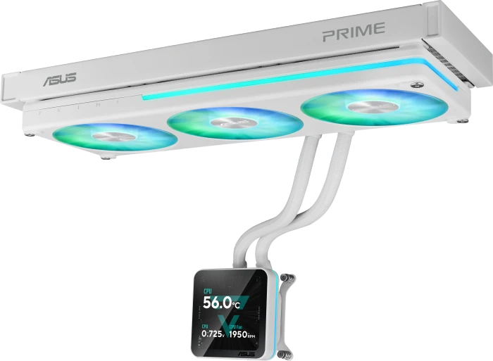 ASUS Prime SLC II 360 ARGB LCD White Editon