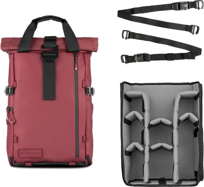 Wandrd PRVKE 31 V4 Rucksack Pro Photography Bundle Rhone Burgundy