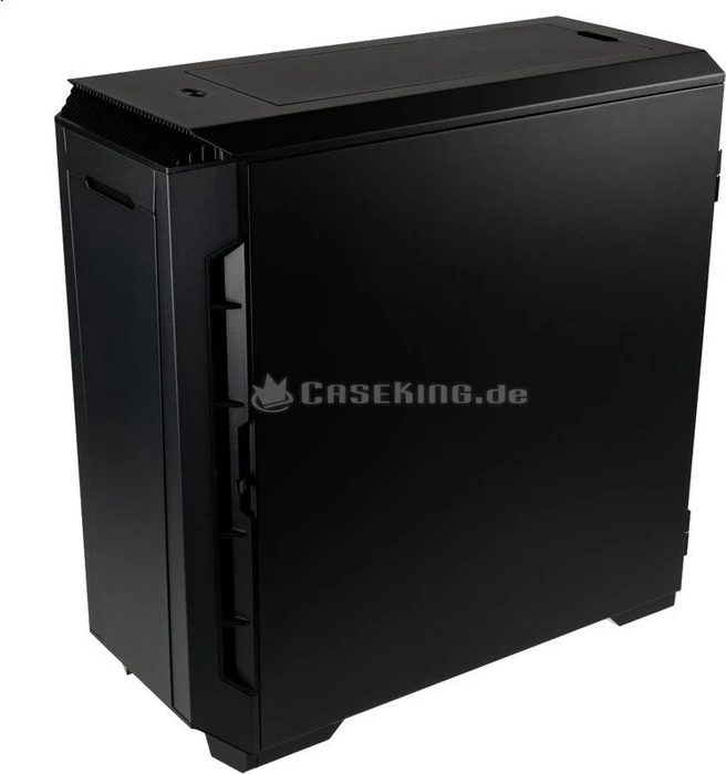 Phanteks Eclipse P600S Satin Black, schwarz, Glasfenster, schallgedämmt