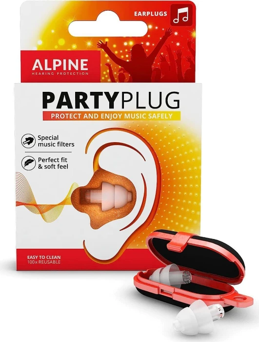Alpine PartyPlug Ohrstöpsel, 2 Stück