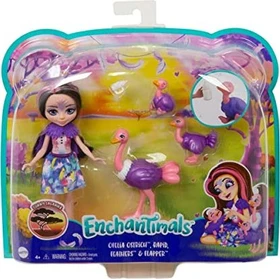 Mattel Enchantimals - Ofelia Ostrich Familie
