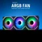 Redragon GCF012, schwarz, 120mm, 3er-Pack Vorschaubild
