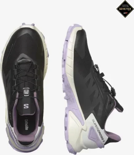 Salomon Supercross 4 GTX black/vanilla ice/orchid petal (Damen)