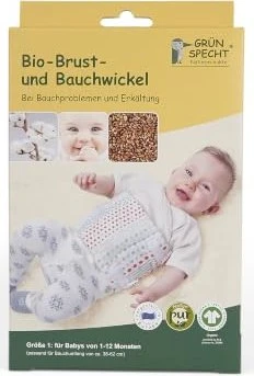 Grünspecht Bio-Brust- und Bauchwickel Wärmegürtel