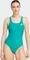 adidas mit V-förmigem Rückendesign Badeanzug equipment green (Damen) Vorschaubild