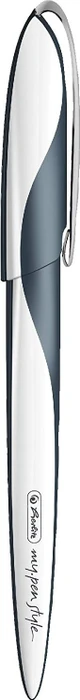 Herlitz my.pen style Nicewriter Kalligrafieset weiß/dark shale, rechte Hand/linke Hand, 0.9mm, 1.4mm, 1.9mm, 3-teilig, Folienbox