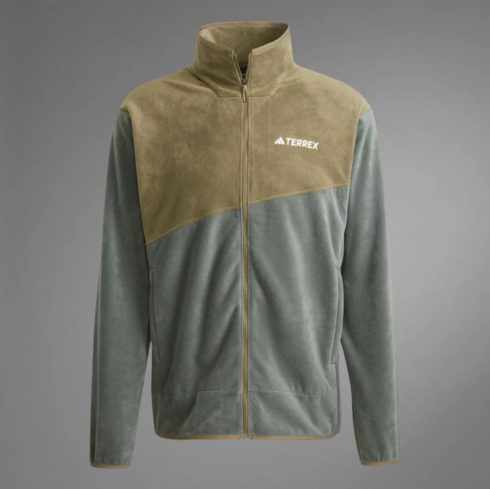 adidas Terrex Multi Fleece Jacke legend ivy/olive strata (Herren)