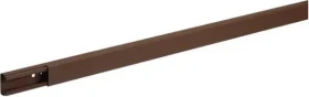 Hager Leitungsführungskanal PVC, LF 20x35mm, Schutzart IP30, in Braun