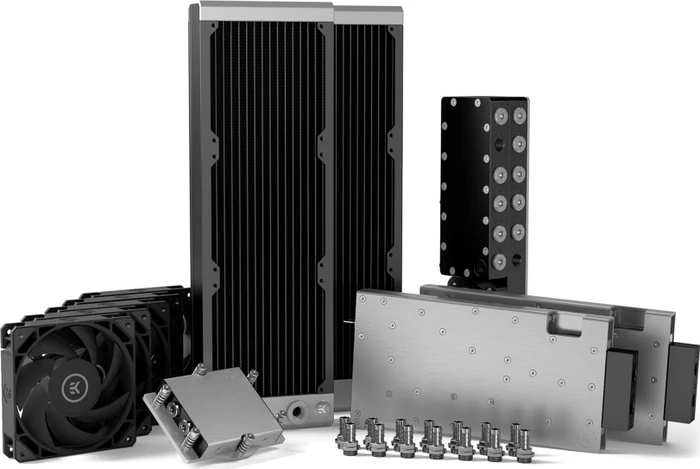 EK Water Blocks EK-Pro QDC Kit, 2x P360, SP5, 2x RTX 4090