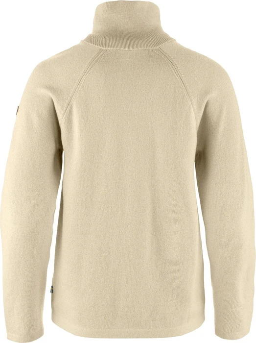 Fjällräven Övik Lite Half Zip Pullover light beige (Damen)