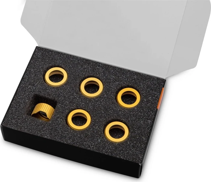 EK Water Blocks EK-Torque Compression Ring HDC 12, gold, 6er-Pack