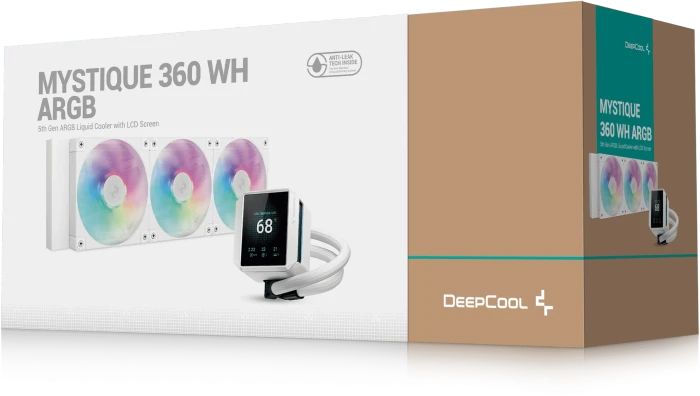 DeepCool Mystique 360 WH ARGB, weiß