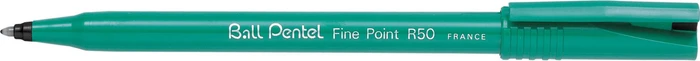 Pentel Ball Fine Point R50 0.4mm schwarz Tintenroller (Mine)