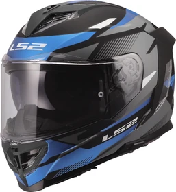 LS2 FF818 Storm III Komai matt blau/grau/schwarz/weiß