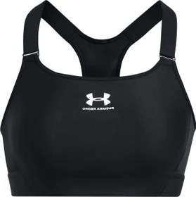 Under Armour HeatGear Armour High Sport-BH schwarz/weiß (Damen)