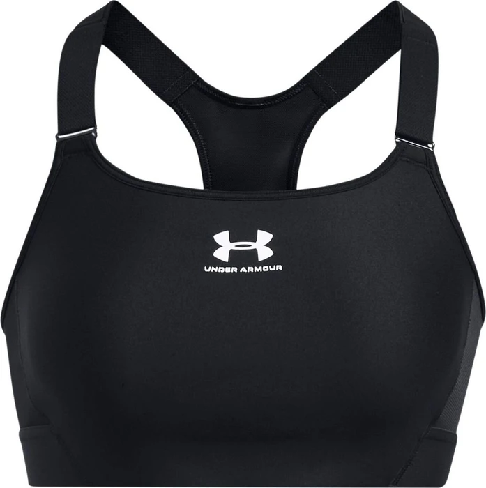 Under Armour HeatGear Armour High Sport-BH schwarz/weiß (Damen)