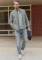 Street One Player Jeans light grey random wash (Herren) Vorschaubild