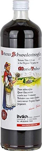 Ihrlich Maria Treben Bitterer Schwedentropfen, 700ml