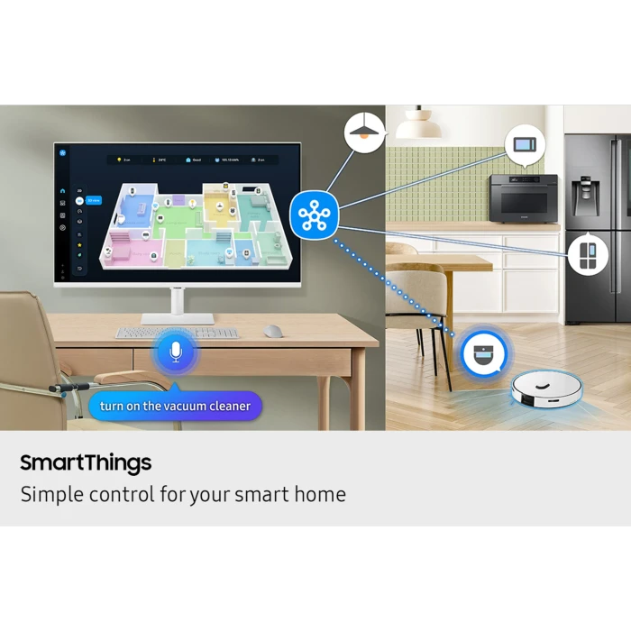 Samsung Smart Monitor M7 M70F, weiß, 32"