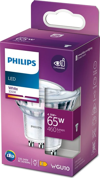 Philips Classic LED Reflektor GU10 4.9-65W/830