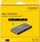 DeLOCK 2-fach USB-C KVM-Switch, anthrazit Vorschaubild