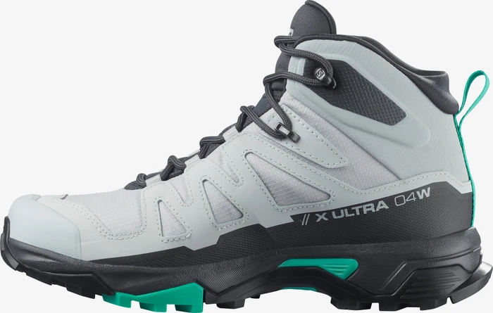 Salomon X Ultra 4 Mid GTX lunar rock/ebony/mint leaf (Damen)