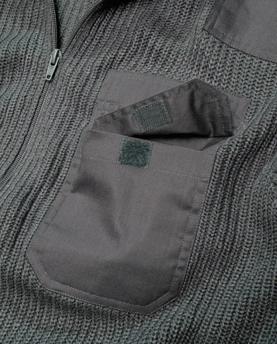 Brandit BW Cardigan Strickjacke anthracite (Herren)