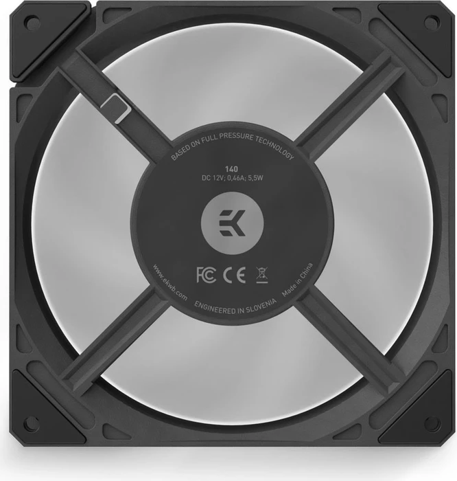 EK Water Blocks EK-Loop Fan FPT 140, Black, 600-2000rpm, 140mm