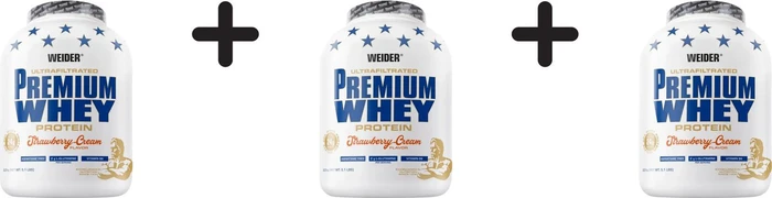 Weider Premium Whey Erdbeere-Vanille 2.3kg