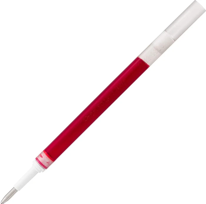 Pentel EnerGel Roller Pen LR10-BX Tintenrollermine 0.5mm (1mm Ball) rot, 12er-Pack